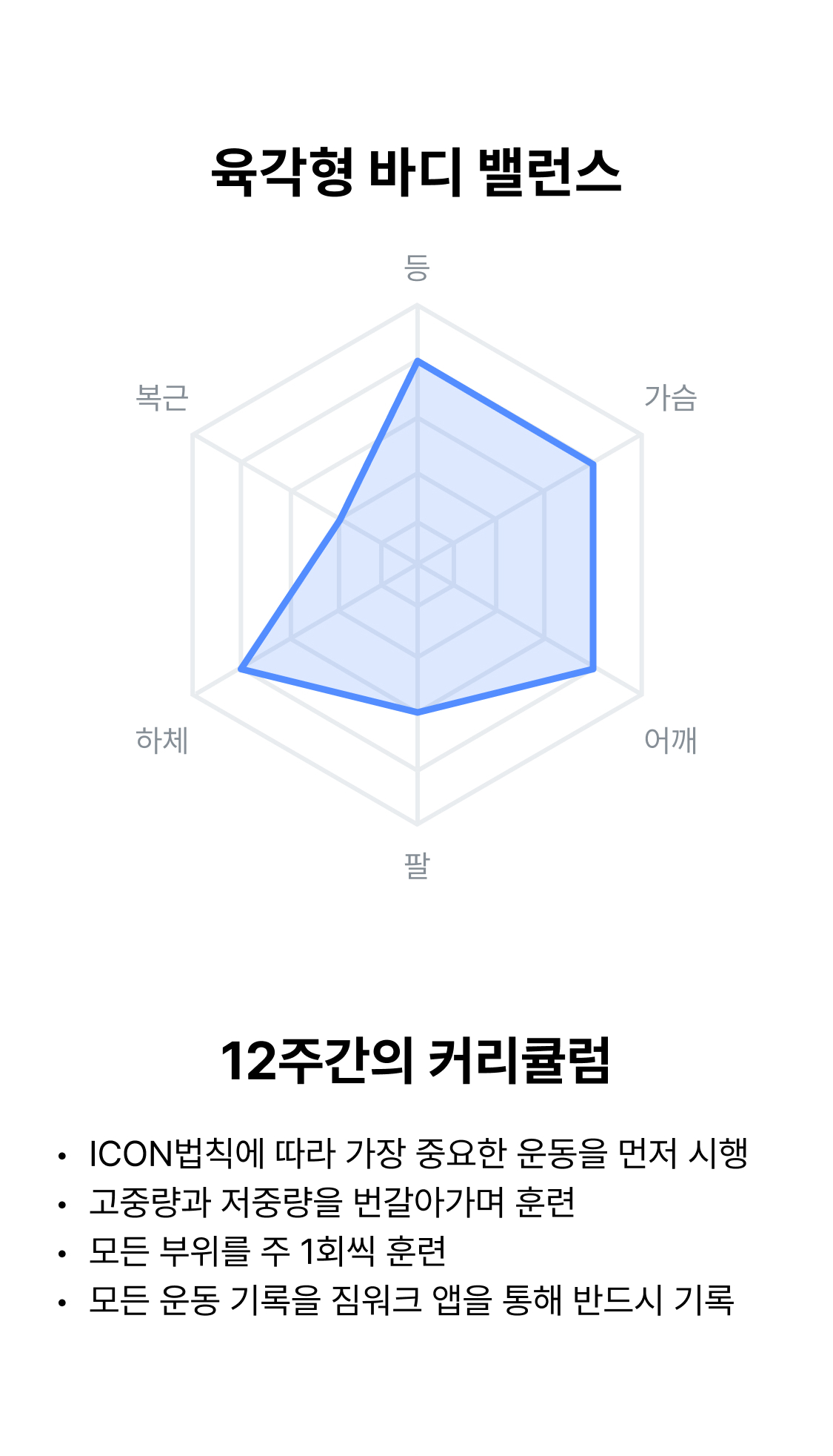 게으른 헬스 프로그램 상세 소개 8/15